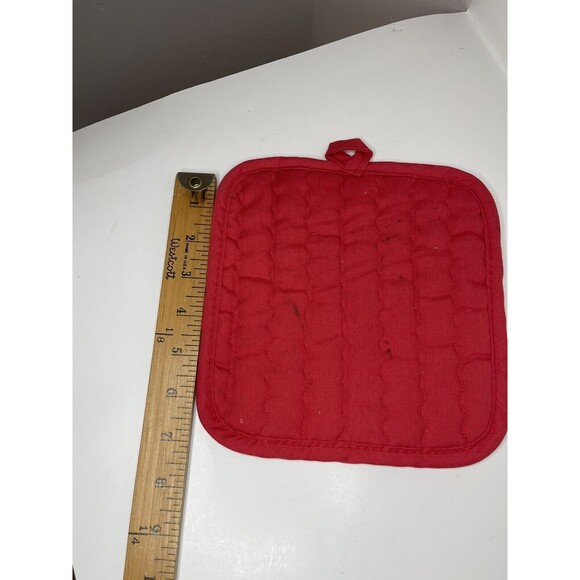 Raggedy Ann & Andy Pot Holder 1998 Vintage 7x7" - Picture 7 of 7